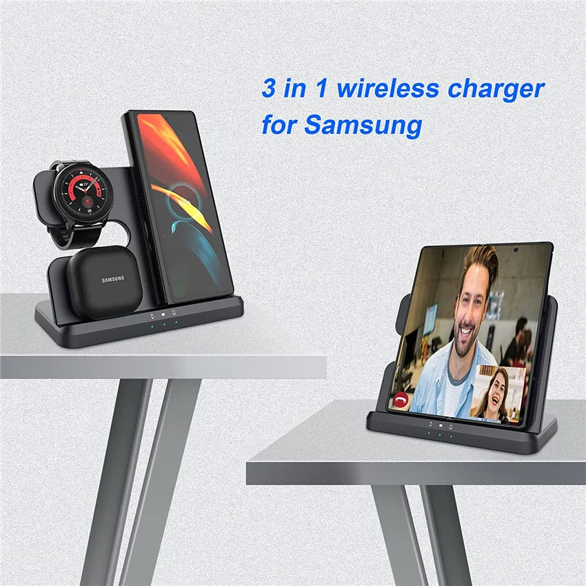 Wireless Charging Dock Station for Samsung Galaxy