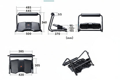 SpineShift DeskFlow™ Under-Desk Motion Trainer