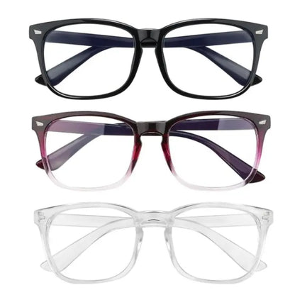 3 Pack Blue Light Glasses Men, Blue Light Glasses Women Eyeglasses Bluelight Eyestrain，Blue Light Blocking Glasses