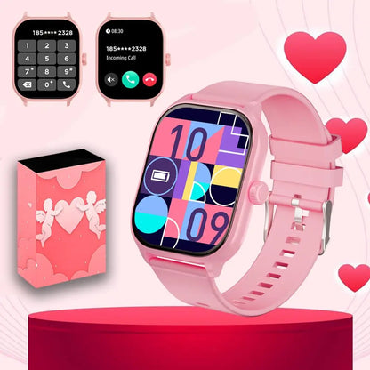 Multifunctional Message Reminder Smart Watch, 1 Piece Multiple Movement Modes Sports Watch, Fashionable Square Full Touch Screen Sports Watch