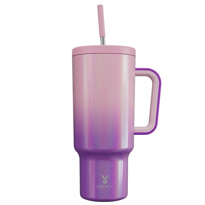 Portable Spring Tumbler Cups and Straw 