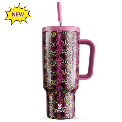 Portable Spring Tumbler Cups and Straw 