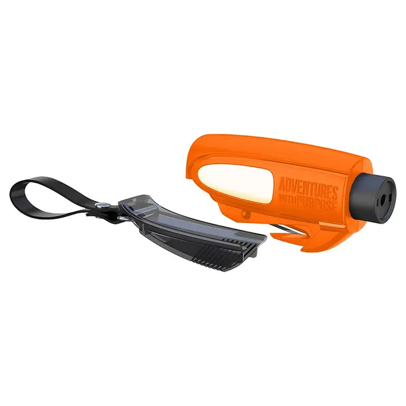 2-In-1 Emergency Window Breaker & Seatbelt Cutter