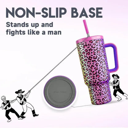 Portable Spring Tumbler Cups and Straw 