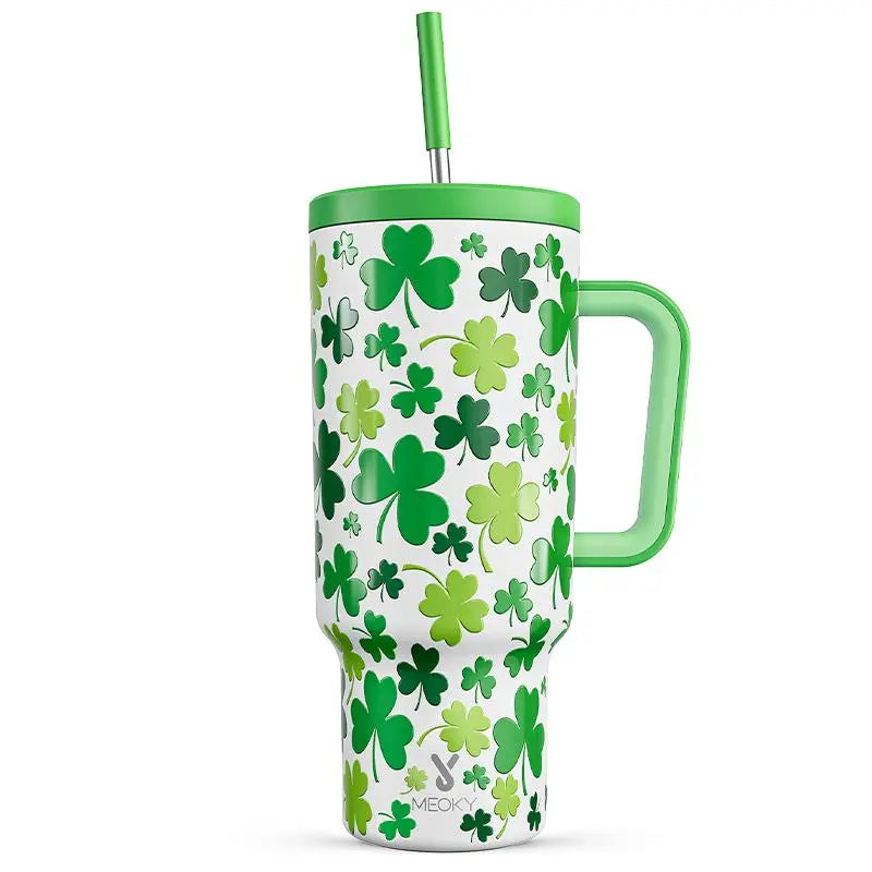 Portable Spring Tumbler Cups and Straw 