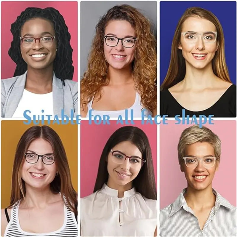 3 Pack Blue Light Glasses Men, Blue Light Glasses Women Eyeglasses Bluelight Eyestrain，Blue Light Blocking Glasses