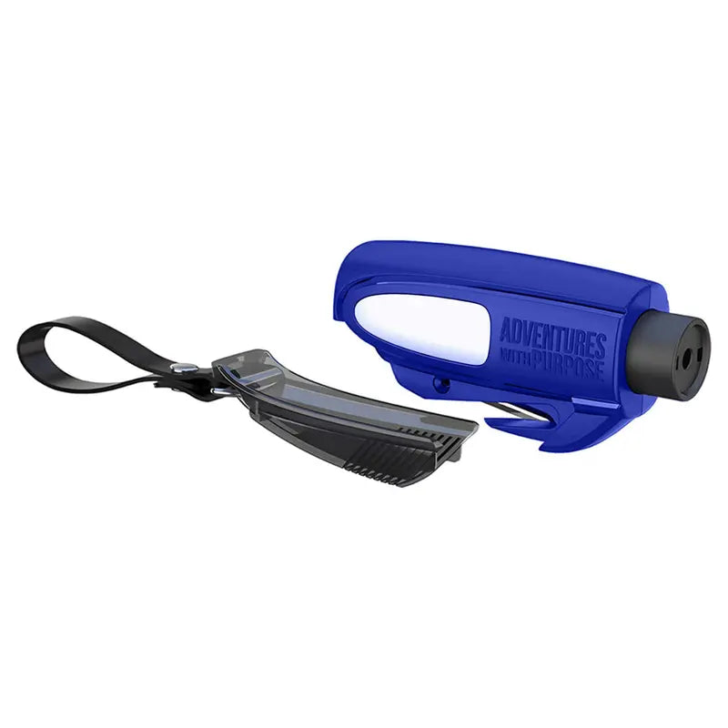 2-In-1 Emergency Window Breaker & Seatbelt Cutter