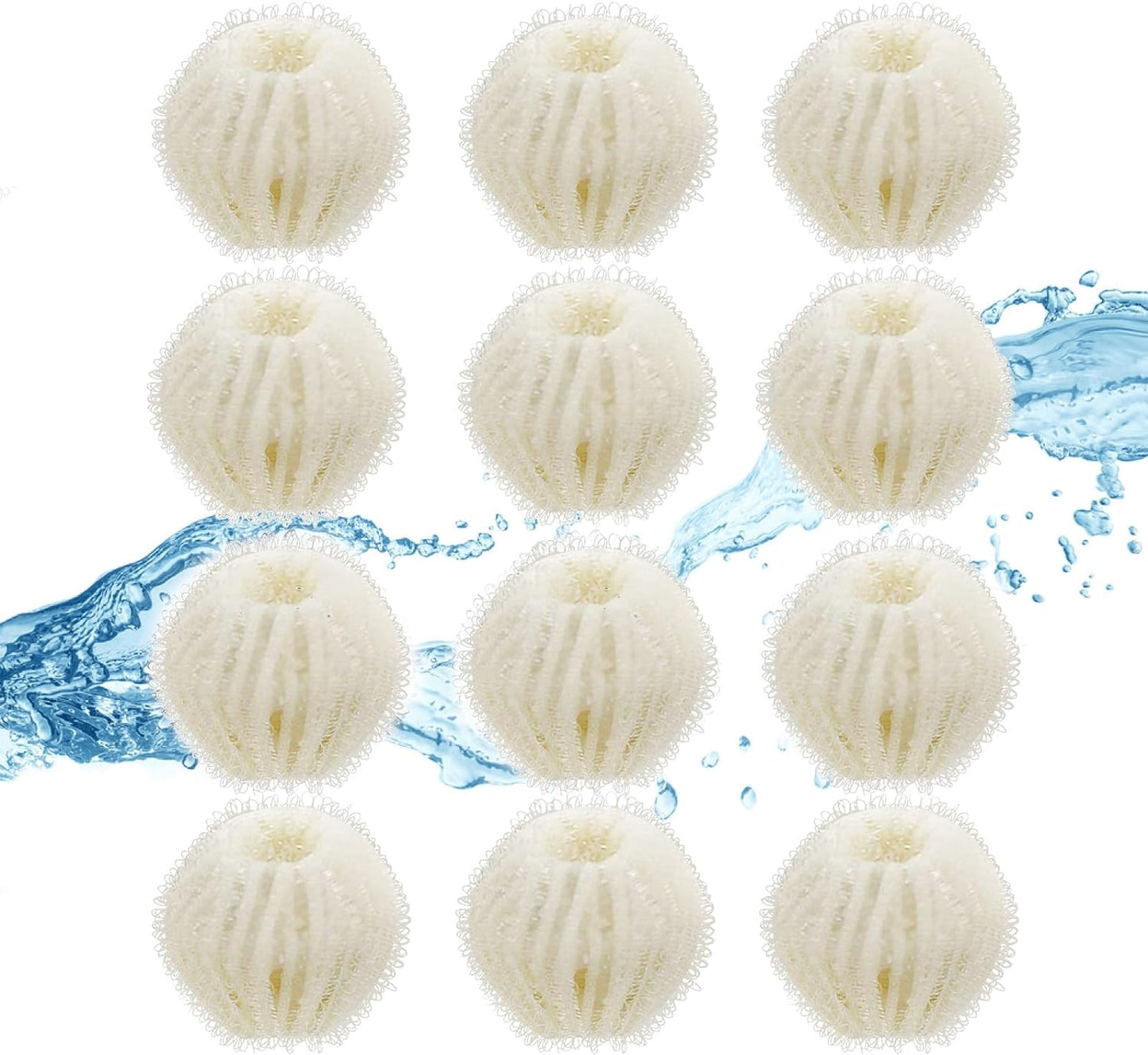 , Reusable Dog Hair Remover, Lint Remover Balls for Laundry, 12 Count