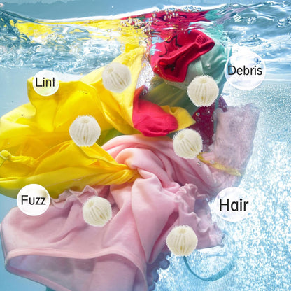 , Reusable Dog Hair Remover, Lint Remover Balls for Laundry, 12 Count