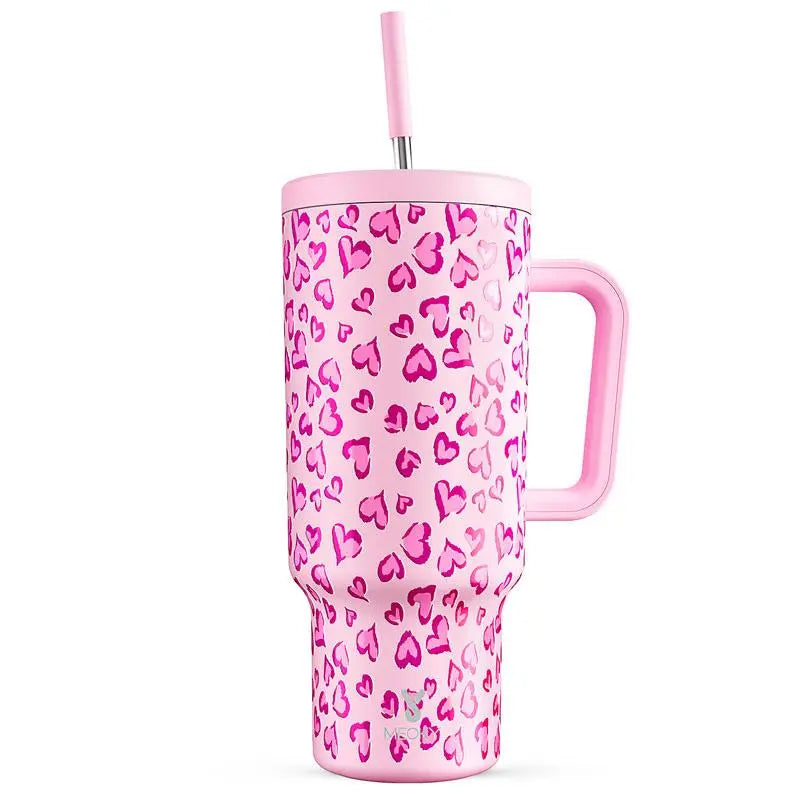Portable Spring Tumbler Cups and Straw 