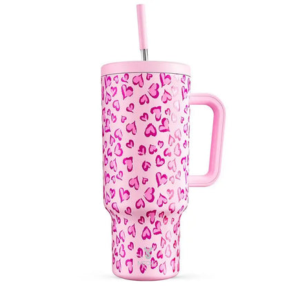 Portable Spring Tumbler Cups and Straw 
