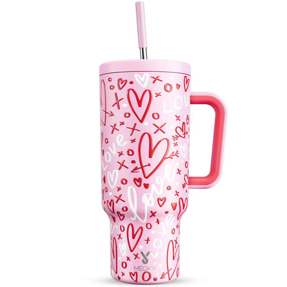 Portable Spring Tumbler Cups and Straw 