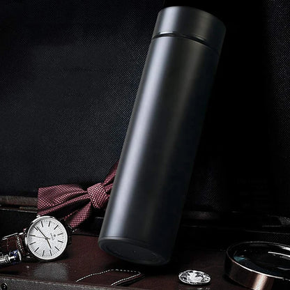 Stainless Steel Smart Water Bottle, Leak Proof, Double Walled, Keep Drink Hot & Cold.