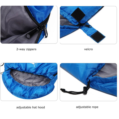 Camping Backpacking Sleeping Bag with Sack