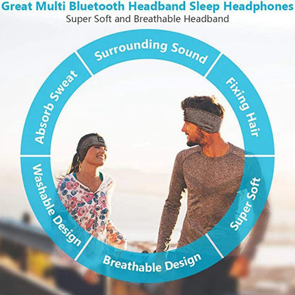 Sleep Mask Bluetooth Headband Comfortable Wireless Music