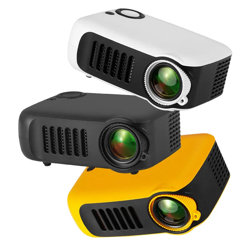 A2000 MINI Projector 800 Lumens Home Cinema portable 3D LED Video