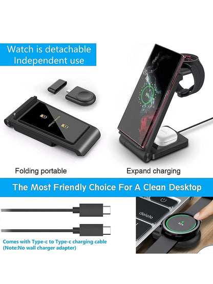 3 in 1 Wireless Charger for Samsung