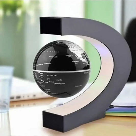 Magnetic Floating Levitation Globe LED World Map Electronic Antigravity Lamp