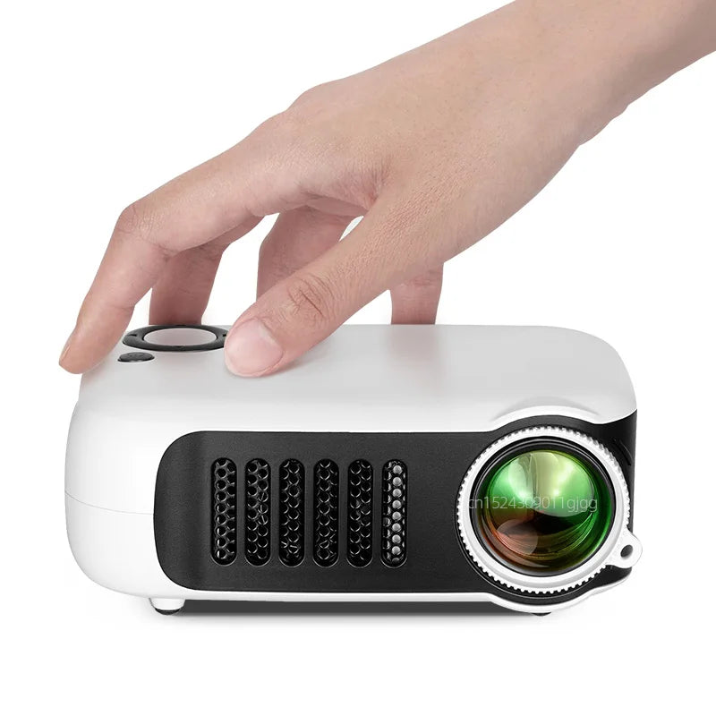 A2000 MINI Projector 800 Lumens Home Cinema portable 3D LED Video