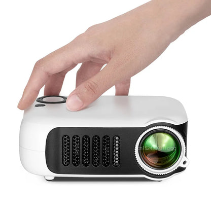 A2000 MINI Projector 800 Lumens Home Cinema portable 3D LED Video