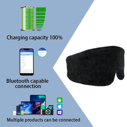 Sleeping Mask with Bluetooth Headphones, Travel Cotton & Cooling Eye-mask