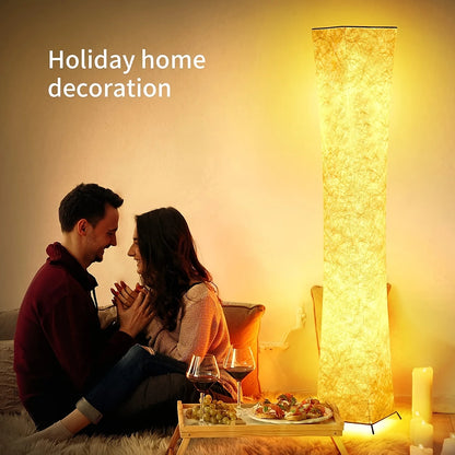 "1pc Modern 52"" LED Floor Lamp with Soft Warm Light for Living Room and Bedroom"