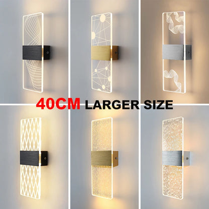Acrylic Wall Light LED Indoor Sconce Lamp