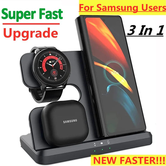 Wireless Charging Dock Station for Samsung Galaxy