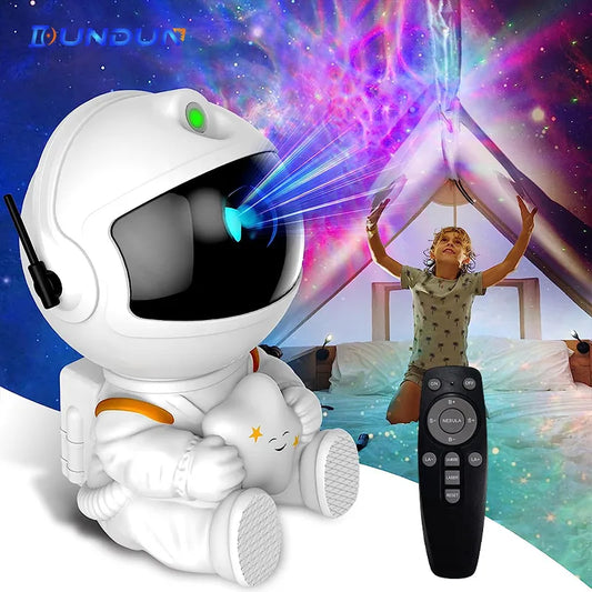 Galaxy Star Projector LED Night Light Starry Sky Astronaut Projectors Lamp