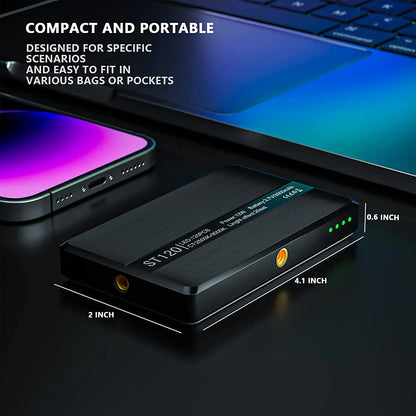 120 LED Selfie Lights Clip Fill Video Light with Front & Back Clip for Phone iPad