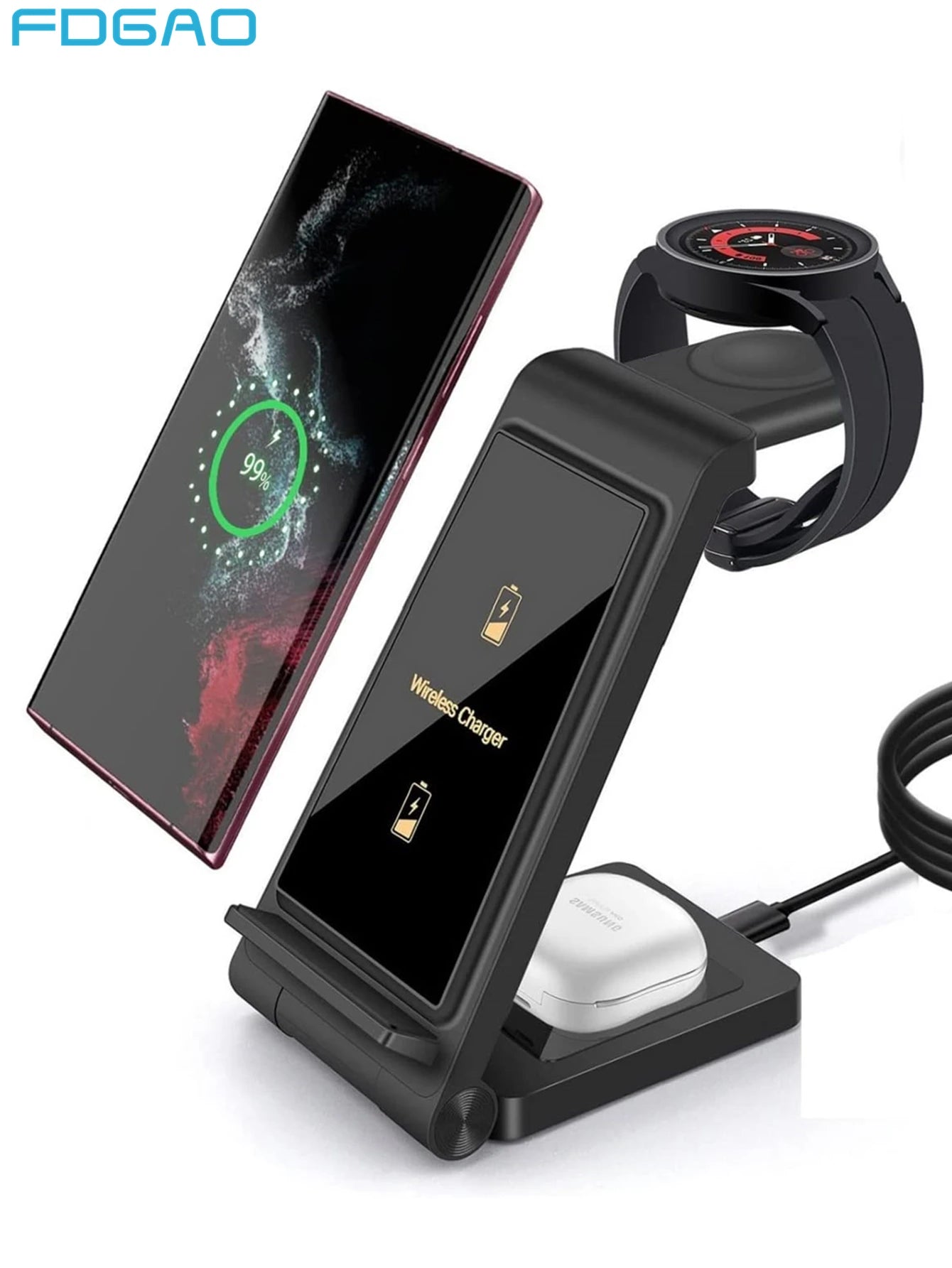 3 in 1 Wireless Charger for Samsung