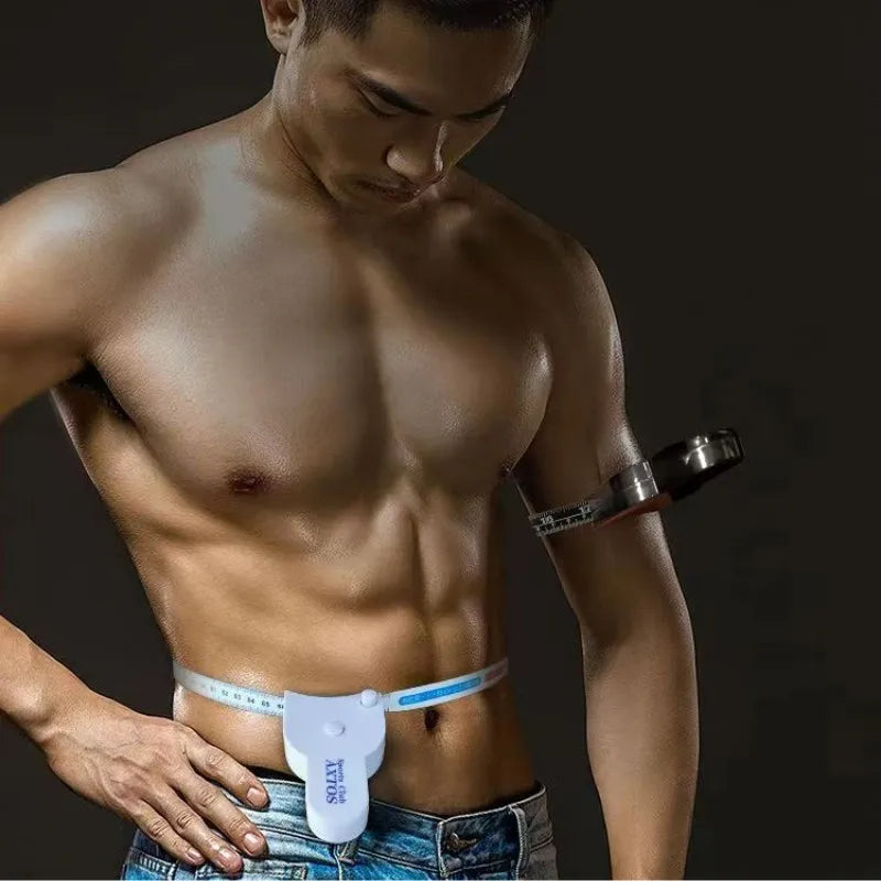 Fitness Ruler Automatic Telescopic Tape Measure Portable Multifunctional Fitness Caliper for Men Women Baby Arm Leg Body Measure