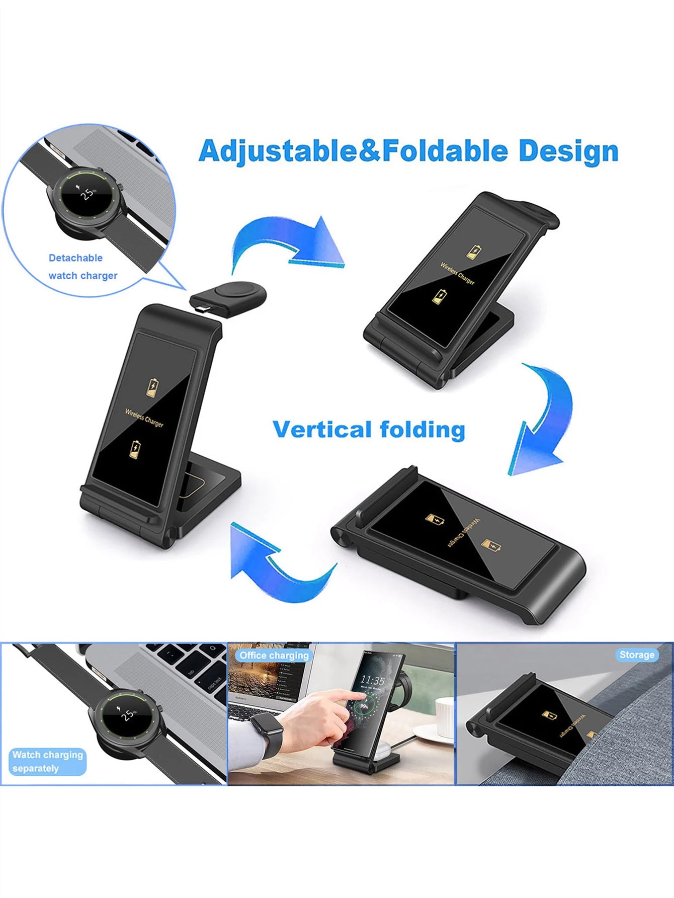 3 in 1 Wireless Charger for Samsung