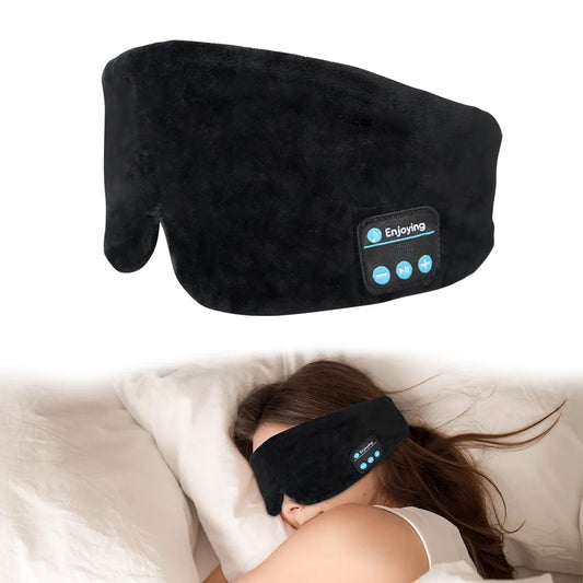 Sleeping Mask with Bluetooth Headphones, Travel Cotton & Cooling Eye-mask