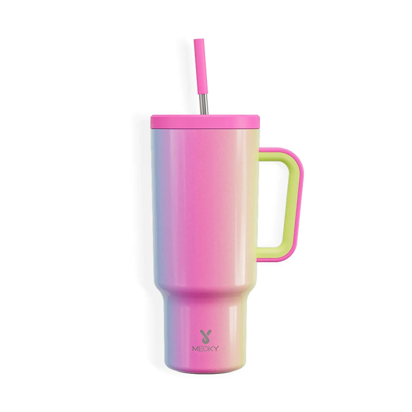 Portable Spring Tumbler Cups and Straw 