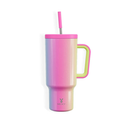 Portable Spring Tumbler Cups and Straw 