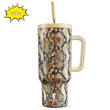 Portable Spring Tumbler Cups and Straw 