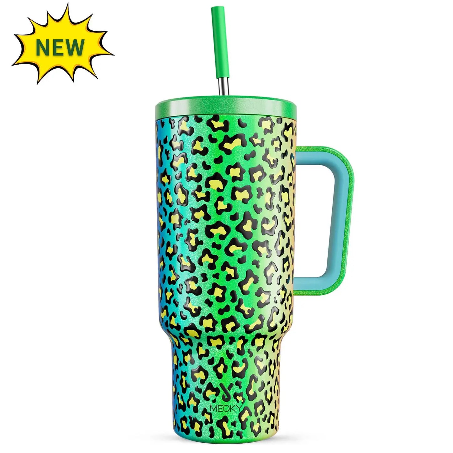 Portable Spring Tumbler Cups and Straw 