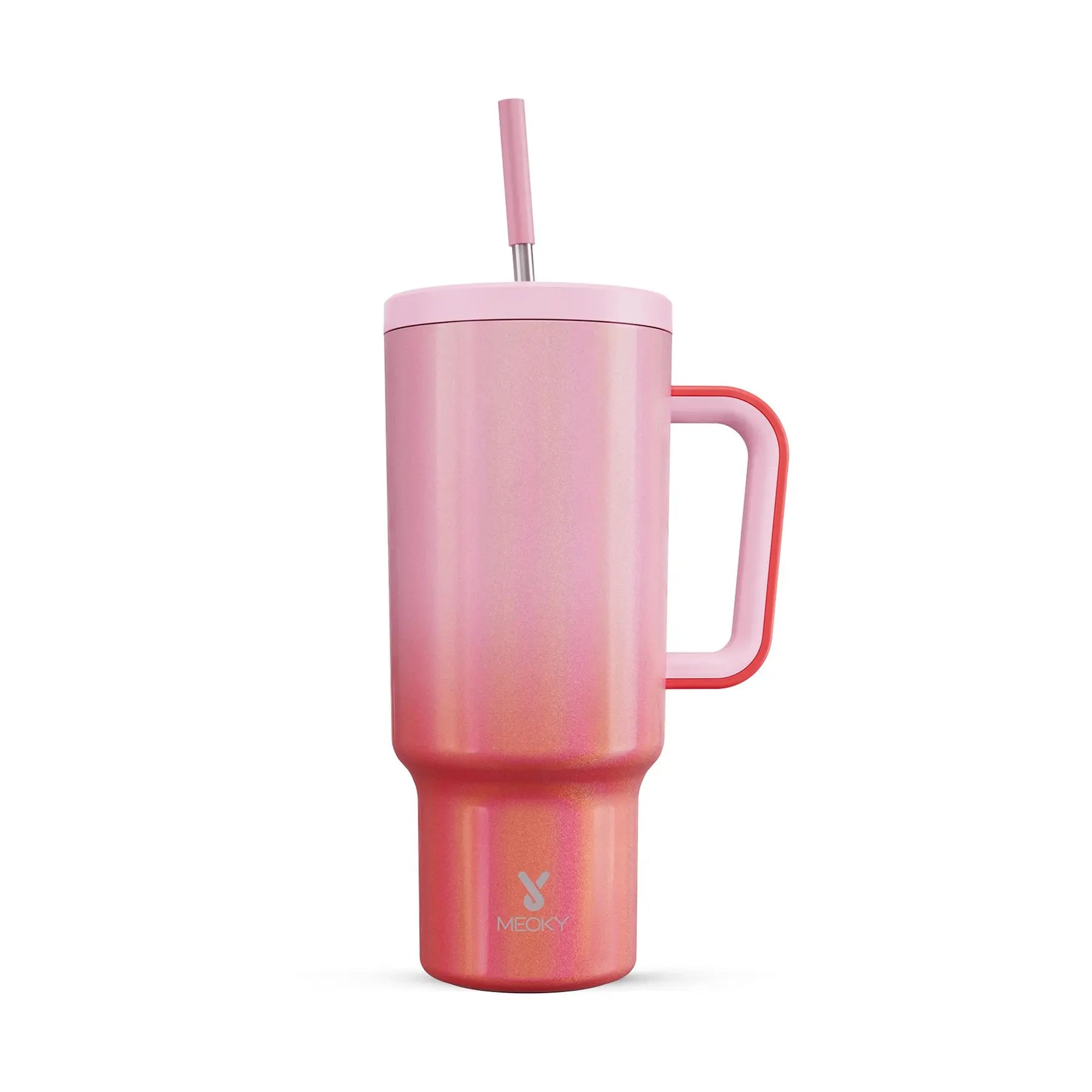 Portable Spring Tumbler Cups and Straw 