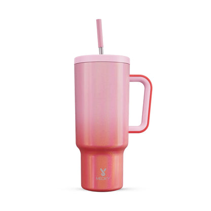Portable Spring Tumbler Cups and Straw 